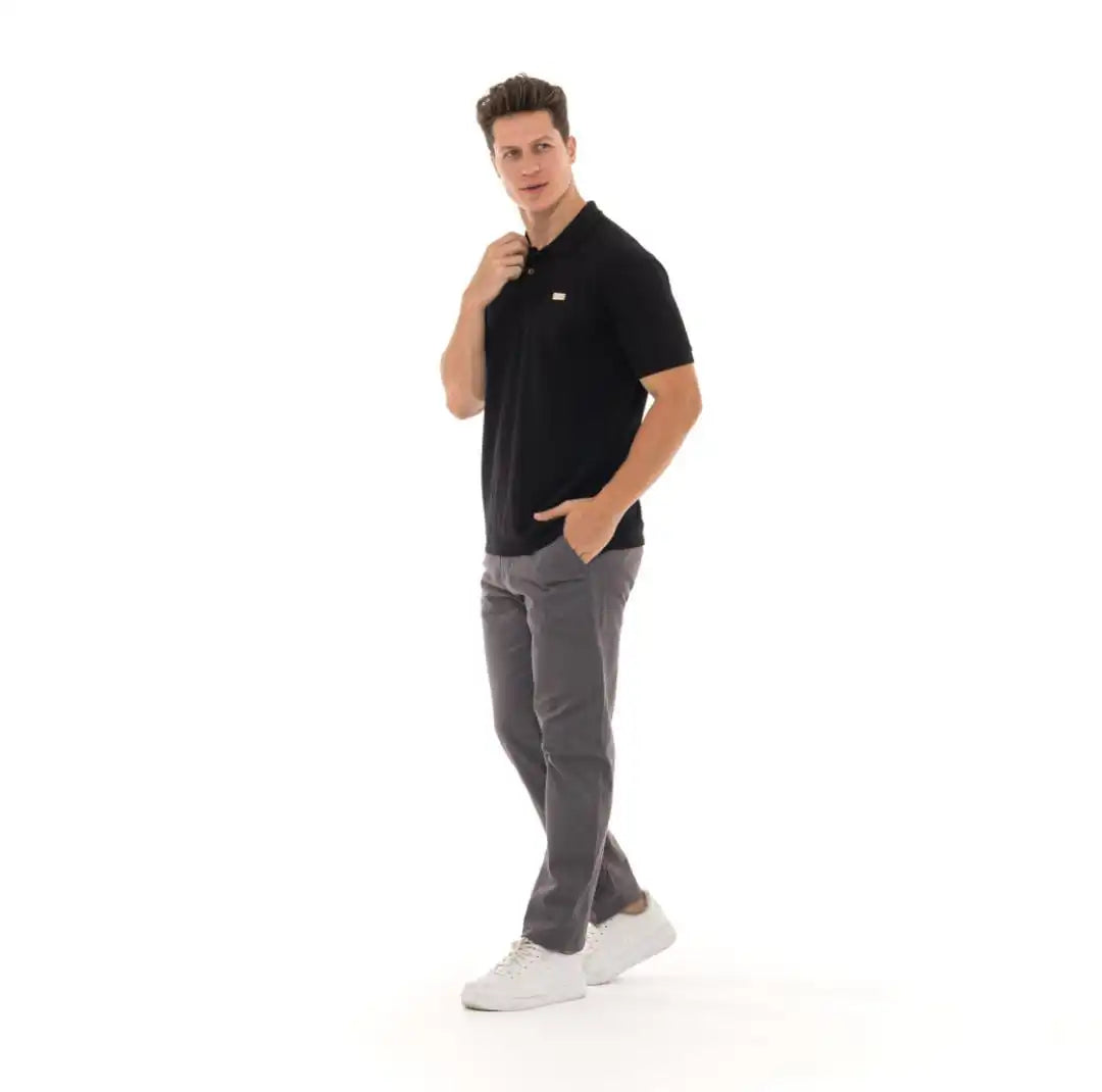 Calça Cinza Minimal Alfaiataria