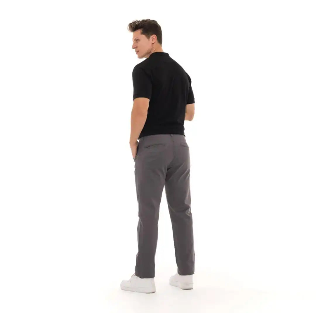 Calça Cinza Minimal Alfaiataria