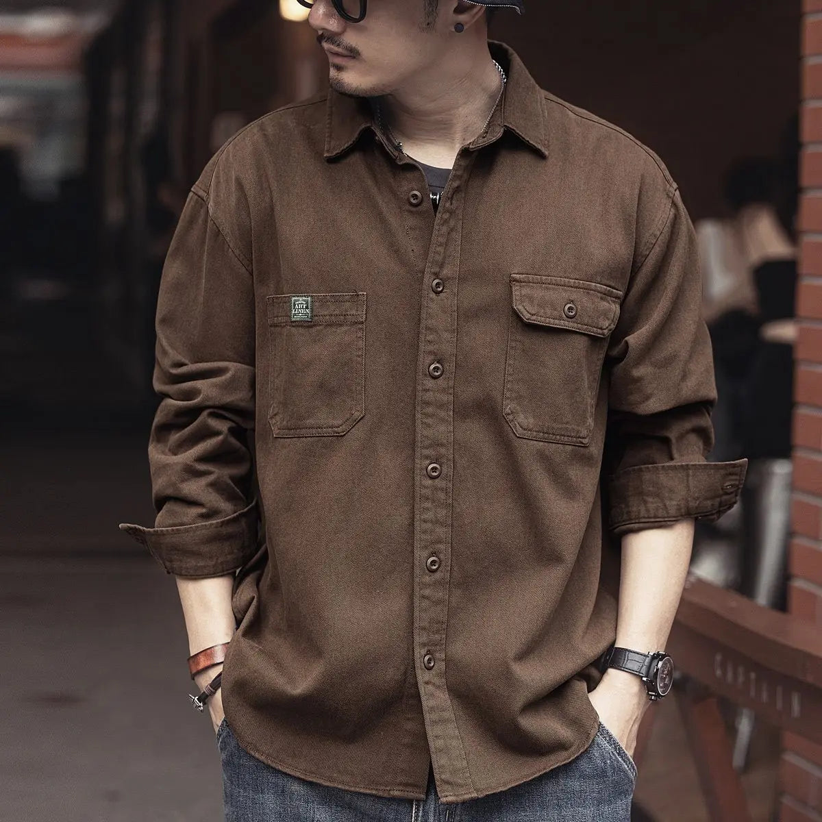 Camisa Woodside