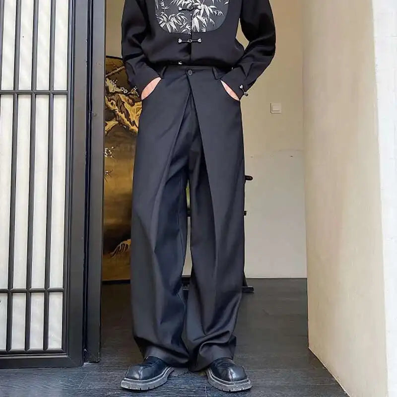 Calça Baggy Plissada
