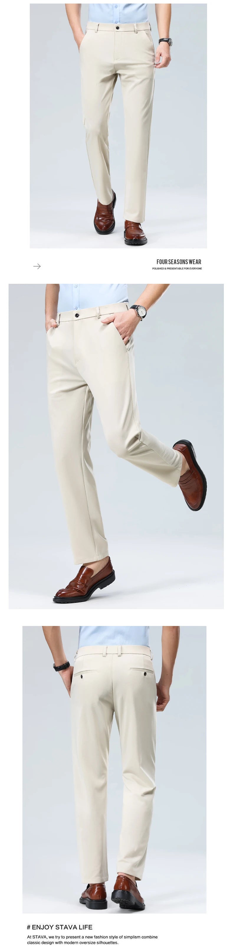 Calça Reta Alfaiataria (Verão)