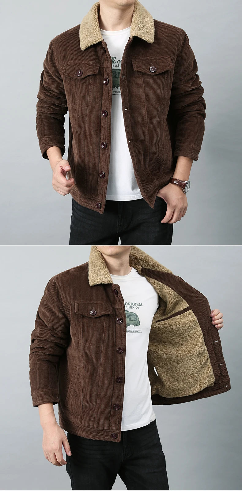 Jaqueta Parka Masculina