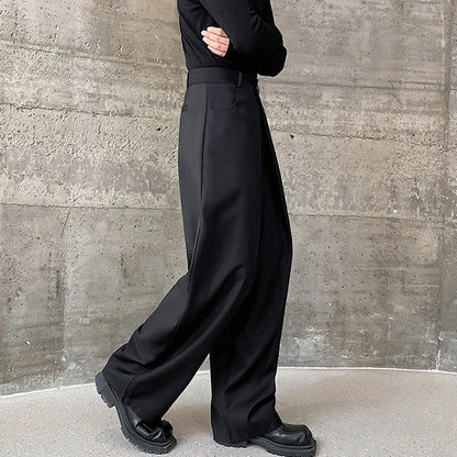Calça Baggy Plissada