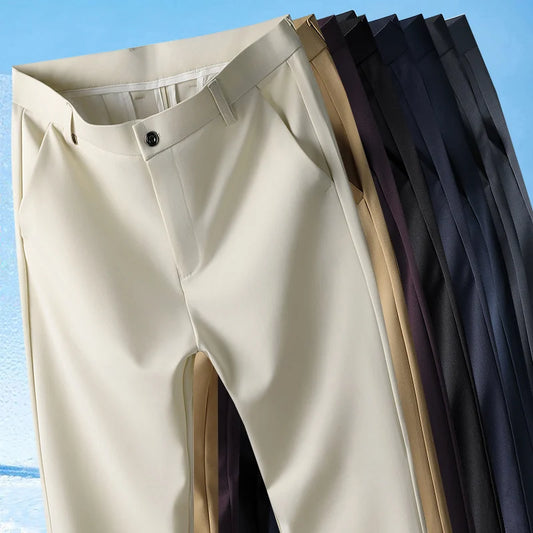 Calça Reta Alfaiataria (Verão)