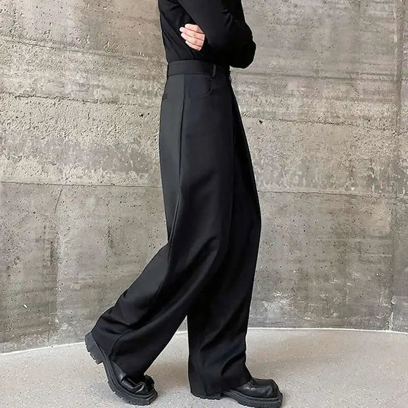 Calça Baggy Plissada