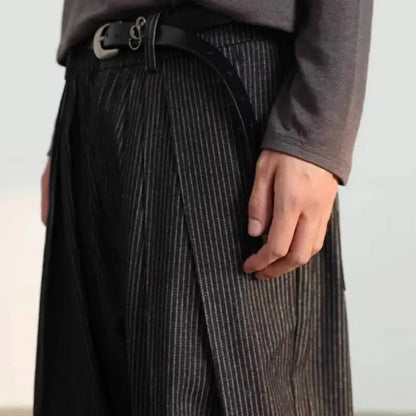 Calça Oversized com Pregas