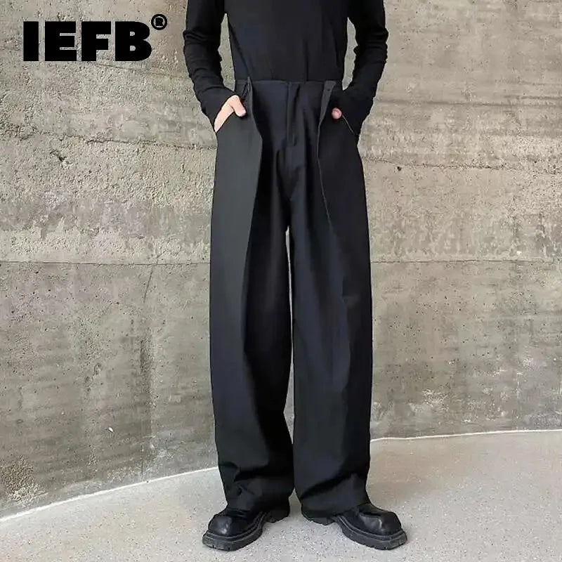 Calça Baggy Plissada