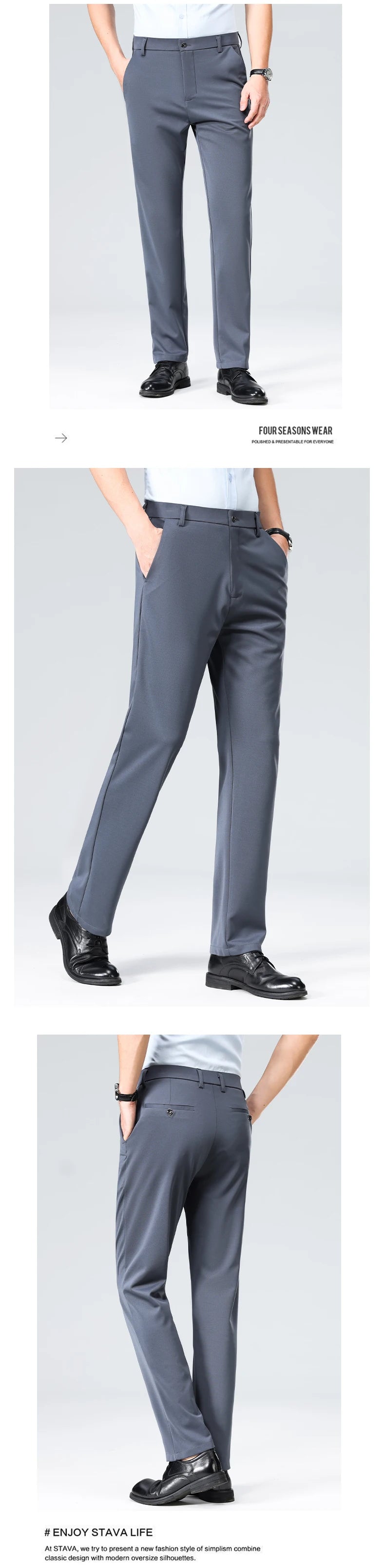 Calça Reta Alfaiataria (Verão)