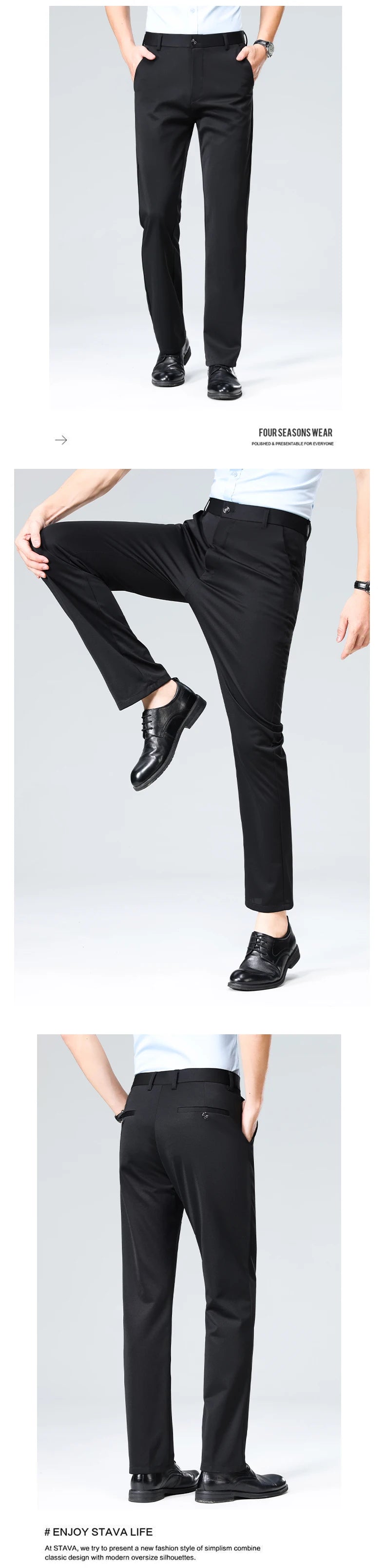 Calça Reta Alfaiataria (Verão)