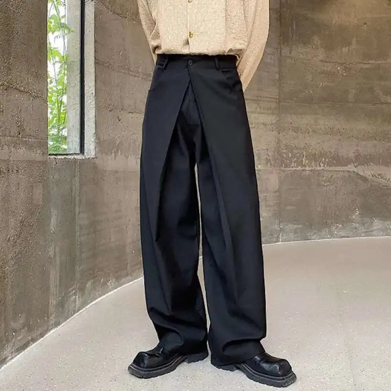 Calça Baggy Plissada