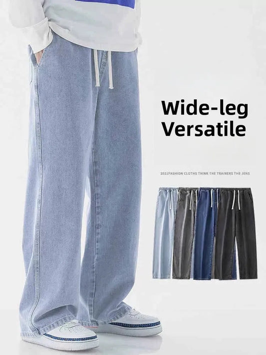 Calça Larga e Reta