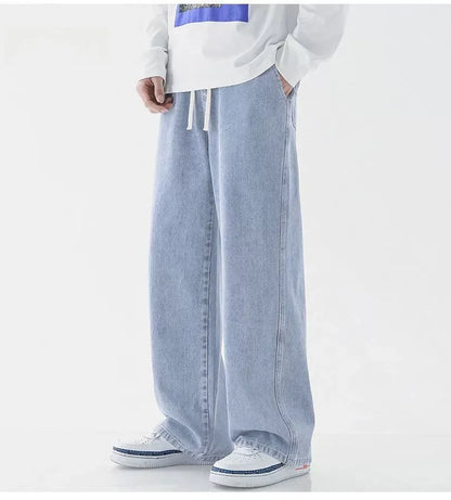 Calça Larga e Reta