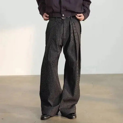 Calça Oversized com Pregas