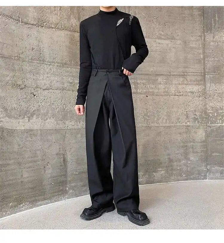 Calça Baggy Plissada