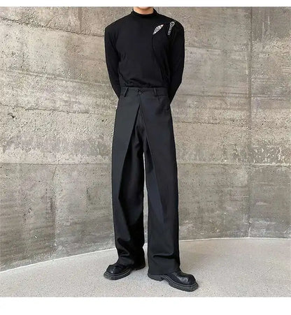 Calça Baggy Plissada