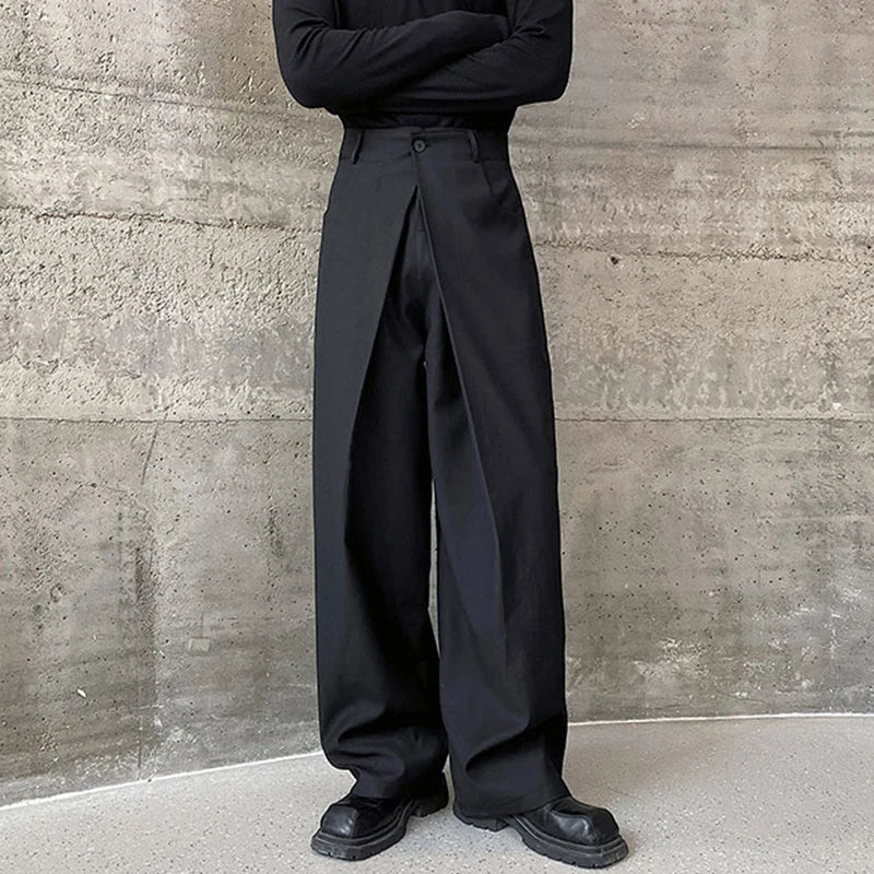 Calça Baggy Plissada