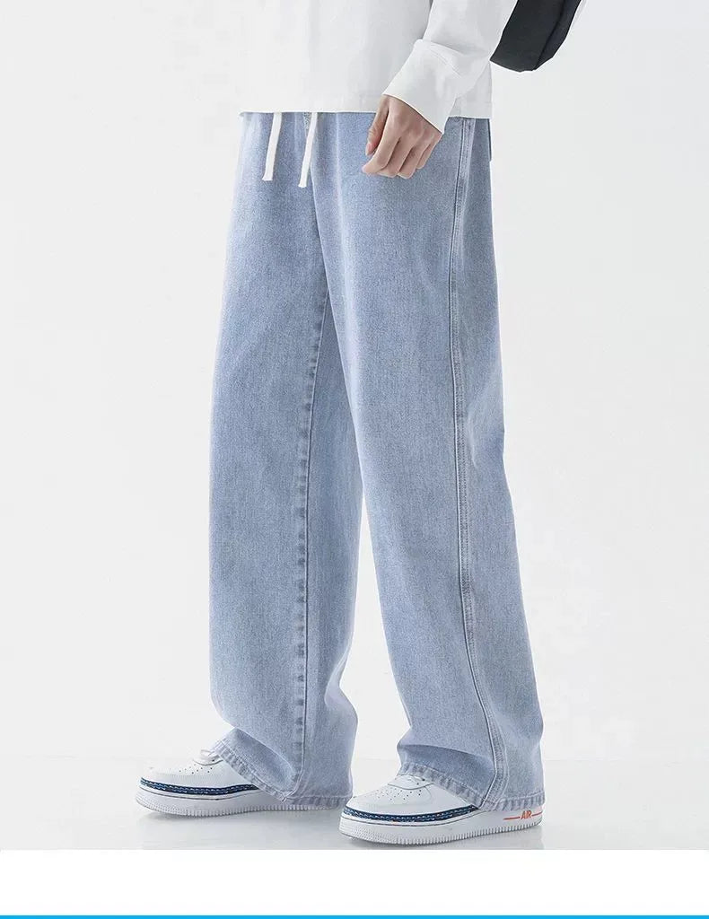 Calça Larga e Reta