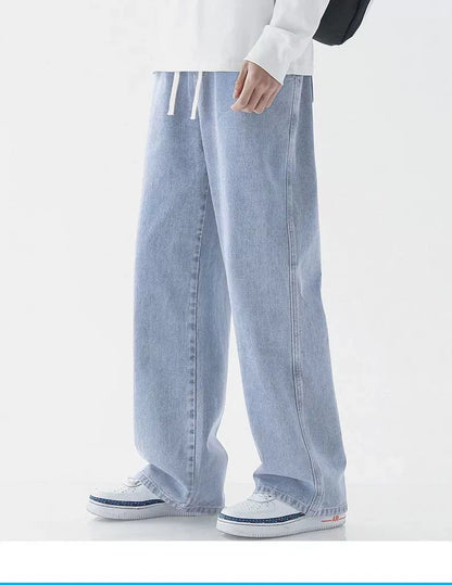 Calça Larga e Reta